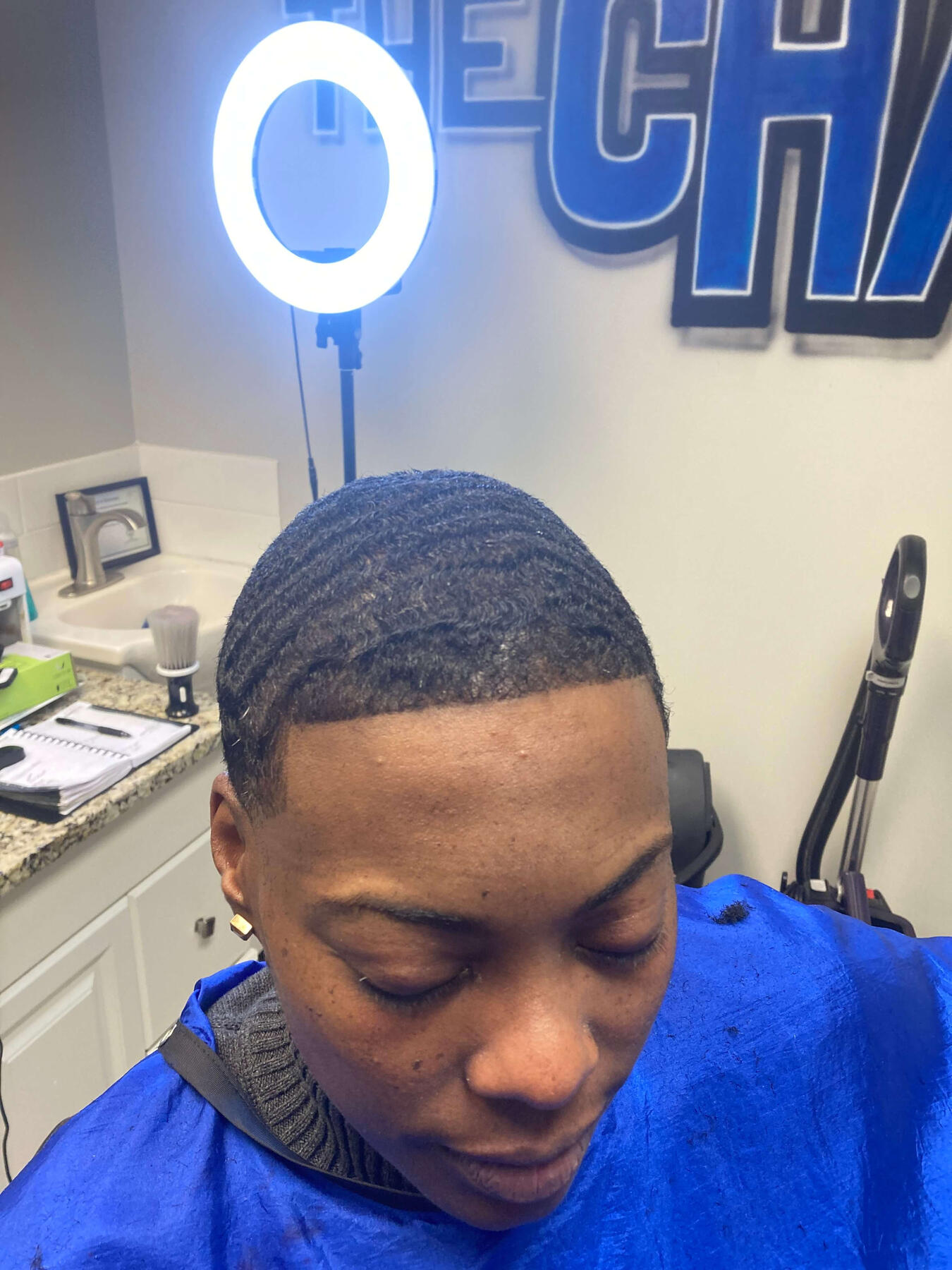 Wave Length with Light Taper Haircut 2 of 3_The Chair Murfreesboro